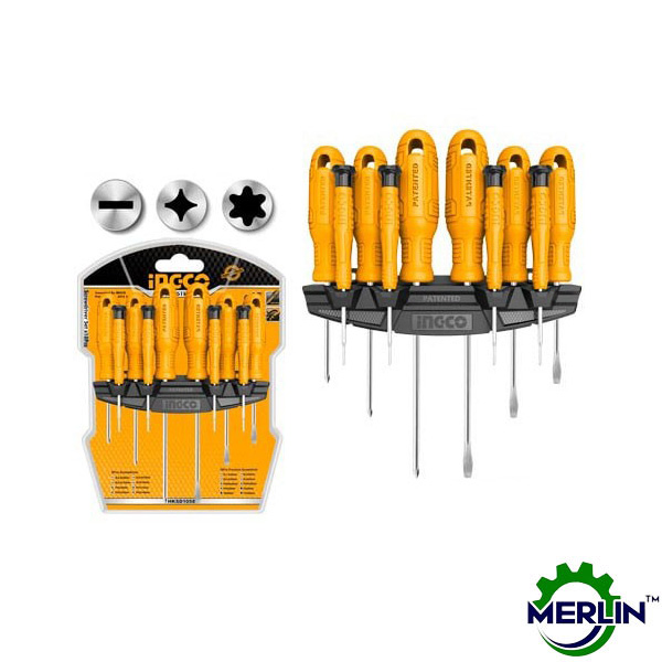 INGCO | Screwdriver Set | 10pcs