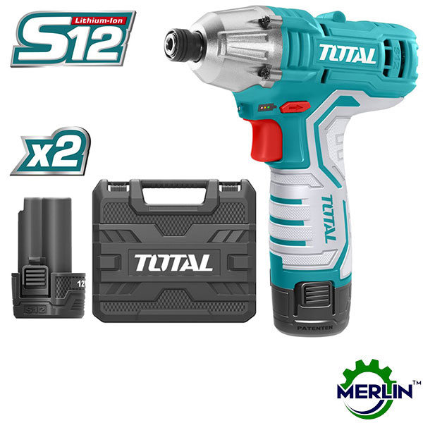 TOTAL 12V Cordless Impact Drill