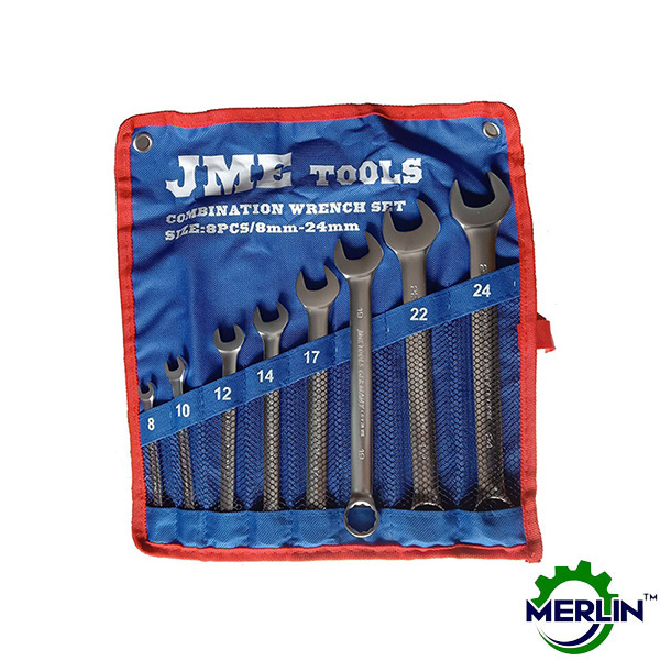 JME 8pcs Combination Spanner