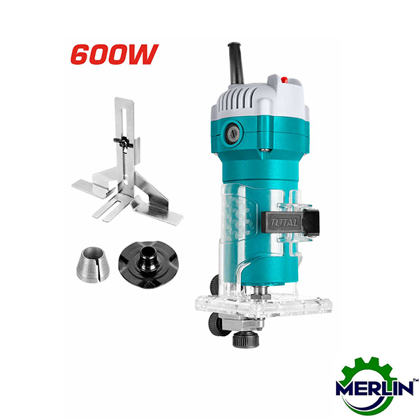 TOTAL 600w Trimmer (Hand Router)