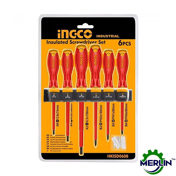 INGCO Insulated Screwdriver Set | 6pcs