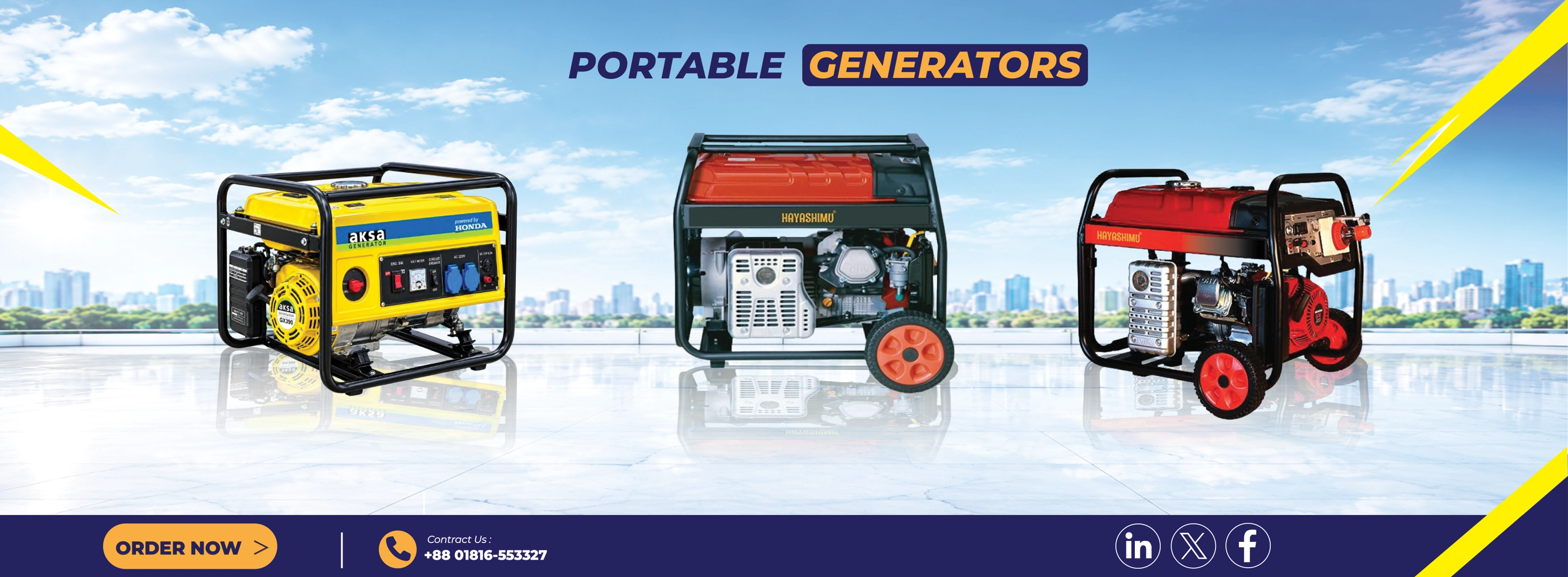 AKSA Generators in Dhaka